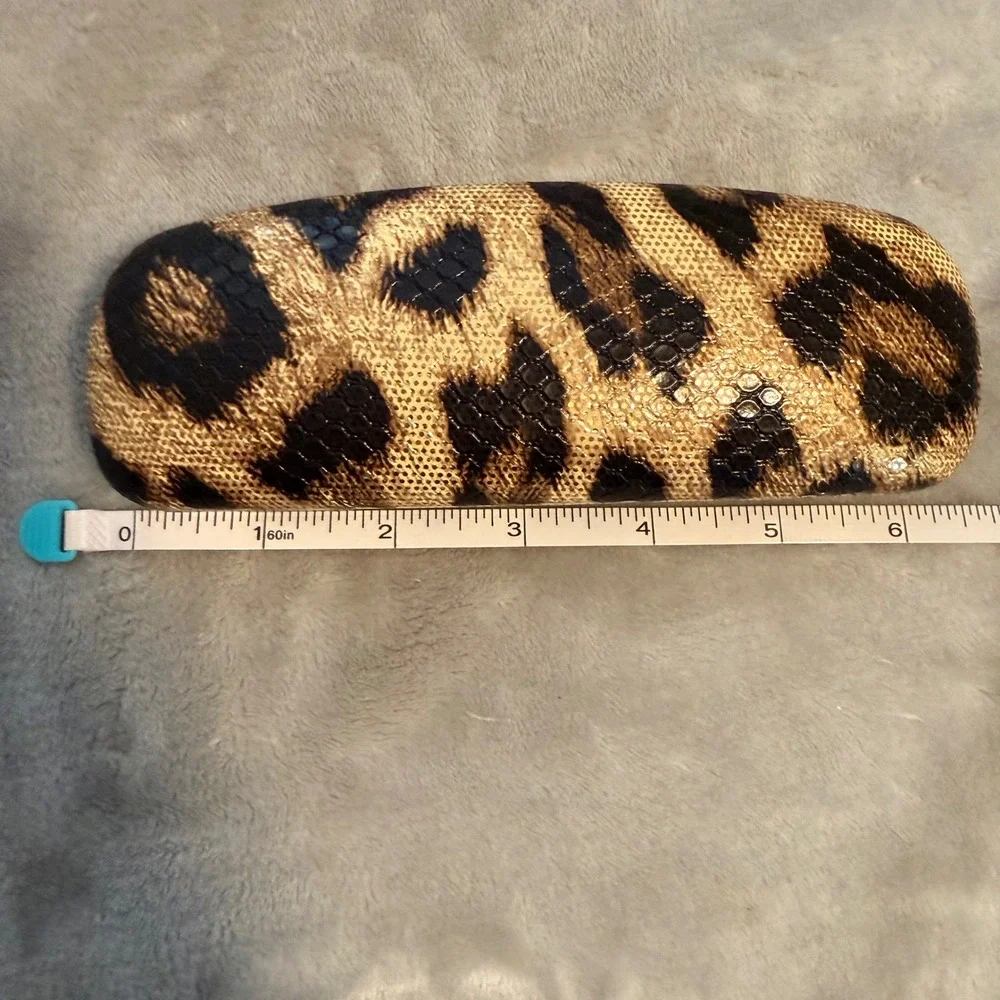 Sofia Vergara x Foster Grant‎ Leopard Hard Eyeglasses Case